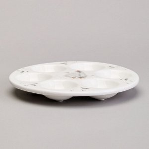 БЛЮДО НА 6 ЯИЦ LEFARD ""FUNNY HENS"" 18*18*2,5 СМ