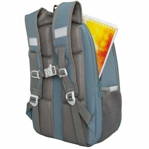 Ранец GRIZZLY с двумя отделениями, для девочек