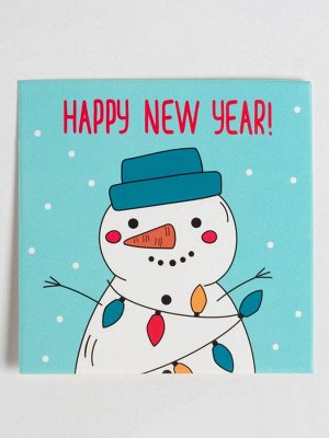 Новогодний подарочный набор термос и носки 3 пары KAFTAN New Year, размер 36-39