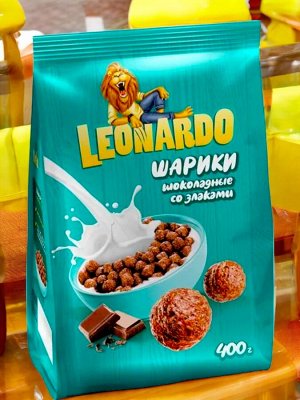 Готовый завтрак «Leonardo» «Шоколадные шарики», 400 г