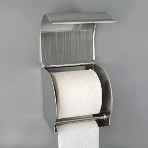 Держатель для туалетной бумаги, без втулки 12x12,5x12 см, цвет хром зеркальный