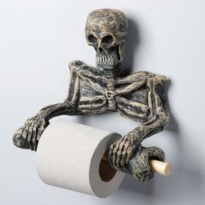 Держатель для туалетной бумаги "Скелет" 18х22см МИКС