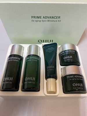 O HUI Praime Advancer De-aging 5pcs Miniature Kit Антивозрастной набор миниатюр 200гр.