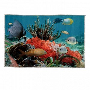 Коврик Доляна «Коралловый риф», 40?60 см