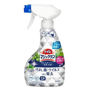 Чистящее пенящееся средство Magiсclean для туалета «Мята» протирание сиденья и обработка унитаза, спиртовой спрей 350мл
