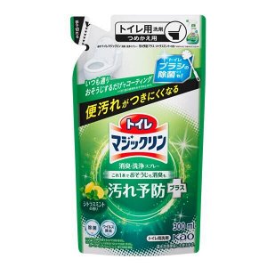 Чистящее пенящееся средство Magicclean для туалета «Мята и цитрус» протирание сиденья и обработка унитаза спрей 300мл мягкая упаковка
