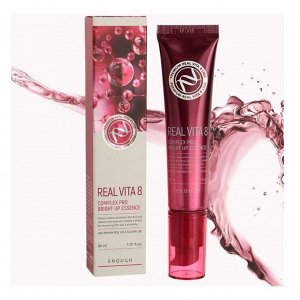 Enough Real Vita 8 Complex Pro Bright Up Eye Cream, 30ml - Крем для век с витаминным комплексом для сияния кожи