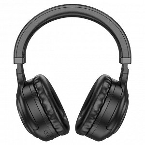 Беспроводные наушники накладные HOCO W48 Focus, Bluetooth, черный