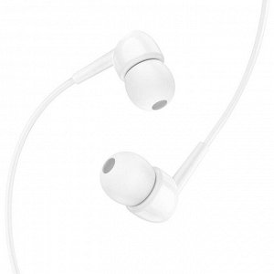 Проводные наушники HOCO M99 Celestial, Jack 3.5mm, 1.2 м, белый
