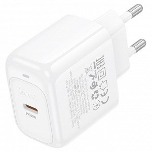 Сетевое зарядное устройство HOCO CS53A Surplus 1xUSB-C, 25W, белый