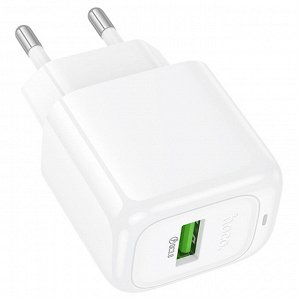 Сетевое зарядное устройство HOCO CS52A Surplus 1xUSB, 18W, белый