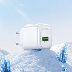 Сетевое зарядное устройство HOCO CS52A Surplus 1xUSB, 18W, белый