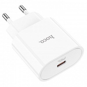 Сетевое зарядное устройство HOCO C94A 1xUSB-C, 3.0A, 20W, белый