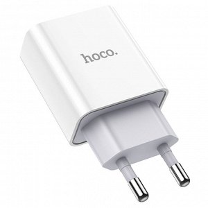 Сетевое зарядное устройство HOCO C81A Asombroso single 1xUSB, 2.1A, 10W, белый
