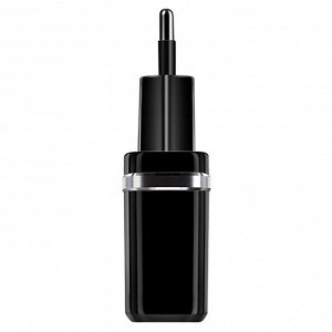 Сетевое зарядное устройство HOCO C12 Smart 2xUSB, 2.4A, черный