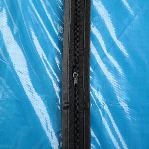 Чехол для одежды Доляна, 60x102 см, PE, цвет синий прозрачный