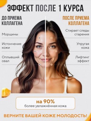 Julari Nutrition Пептидный коллаген с Гиалуроновой кислотой и витамином С - 100% подтягивает кожу, разглаживает морщины, укрепляет ногти (тропические фрукты)
