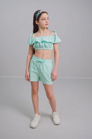 Летний костюм с шортами для девочки Happyfox