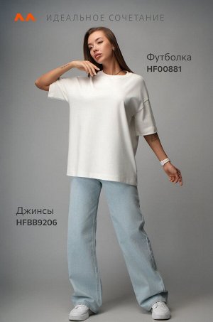 Женская футболка оверсайз Happyfox