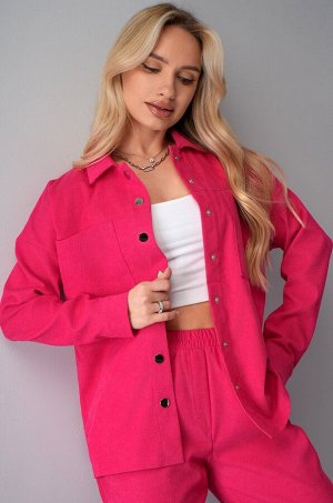 Женский вельветовый костюм с брюками джоггерами Happyfox