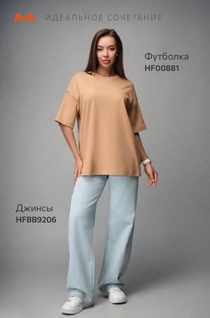 Женская футболка оверсайз Happyfox