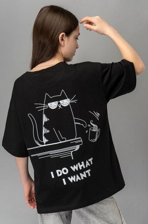Детская футболка оверсайз Happyfox