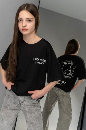 Детская футболка оверсайз Happyfox