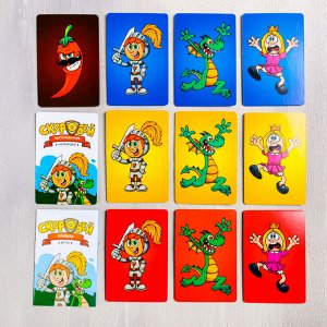 Настольная карточная игра на реакцию «Скоробей», 48 карточек