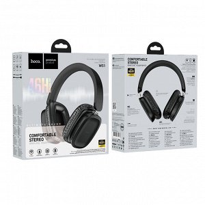 Беспроводные наушники накладные HOCO W51 Delightful, Bluetooth, черный