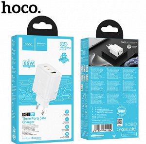 Зарядное устройство N51 Runjing PD65W (2C1A) (европейский стандарт)