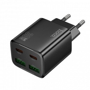 Четырехпортовое зарядное устройство N56 Rongchuang PD30W (2C2A) (европейский стандарт)