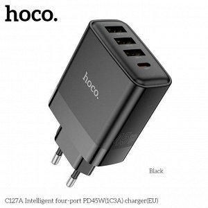 Четырехпортовое зарядное устройство C127A Woda PD45W (1C3A) (европейский стандарт)