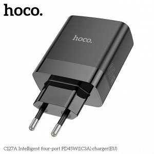 Четырехпортовое зарядное устройство C127A Woda PD45W (1C3A) (европейский стандарт)