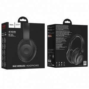 Беспроводные наушники накладные HOCO W45 Enjoy, Bluetooth, черный