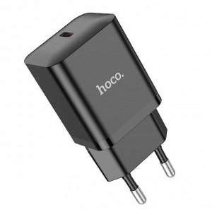 Сетевое зарядное устройство HOCO N27 Innovative 1xUSB-C, 20W, черный
