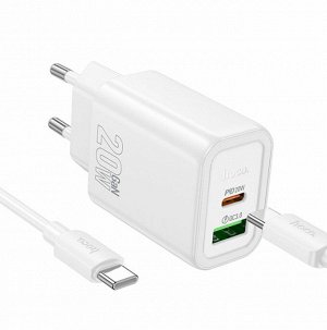Комплект зарядных устройств N61 Hechang PD20W + QC3.0 (C-C) (европейский стандарт)