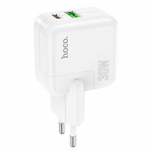 Двухпортовое зарядное устройство C111A Lizhi PD30W + QC3.0 (европейский стандарт)
