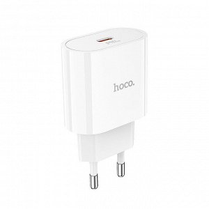 Сетевое зарядное устройство HOCO C94A 1xUSB-C, 3.0A, 20W, белый