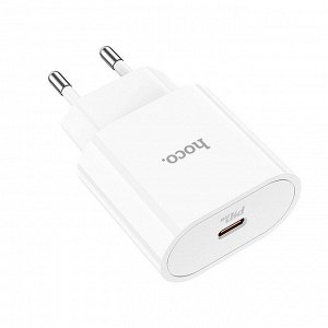 Сетевое зарядное устройство HOCO C94A 1xUSB-C, 3.0A, 20W, белый