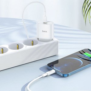 Сетевое зарядное устройство HOCO C94A 1xUSB-C, 3.0A, 20W, белый