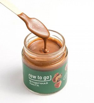 Шоколадно-ореховая паста с фундуком, 200 г  Без глютена Raw to go