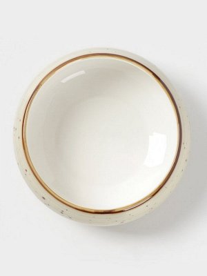 Салатник Magistro Mediterana, 1.55 л, d=19.7 см, фарфор, бежевый