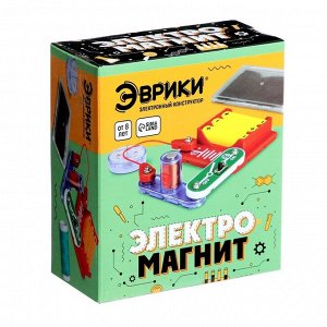 Электронный конструктор «Электромагнит», 5 в 1, 16 элементов