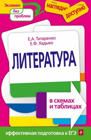 Титаренко Е.А., Хадыко Е.Ф. Литература в схемах и таблицах