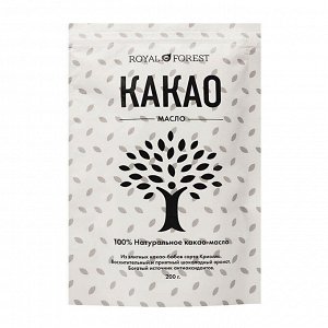 Какао-масло натуральное 200г