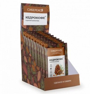 Кедрокофе Горячий шоколад шоу-бокс №10*25г