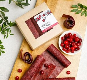 Пастила клюквенная 100г