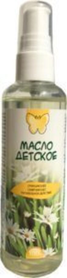 Детское Масло (экстракт череды,ромашки,вит АЕ) 100мл