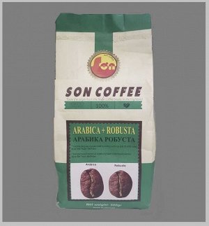 Arabica +Robusta Coffee Son молотый кофе, 500 гр