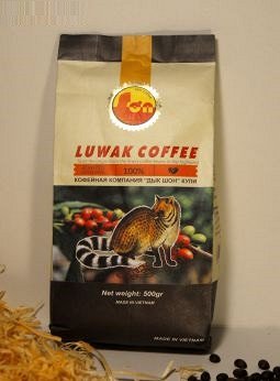 Luwak Coffee Son молотый кофе, 500 гр